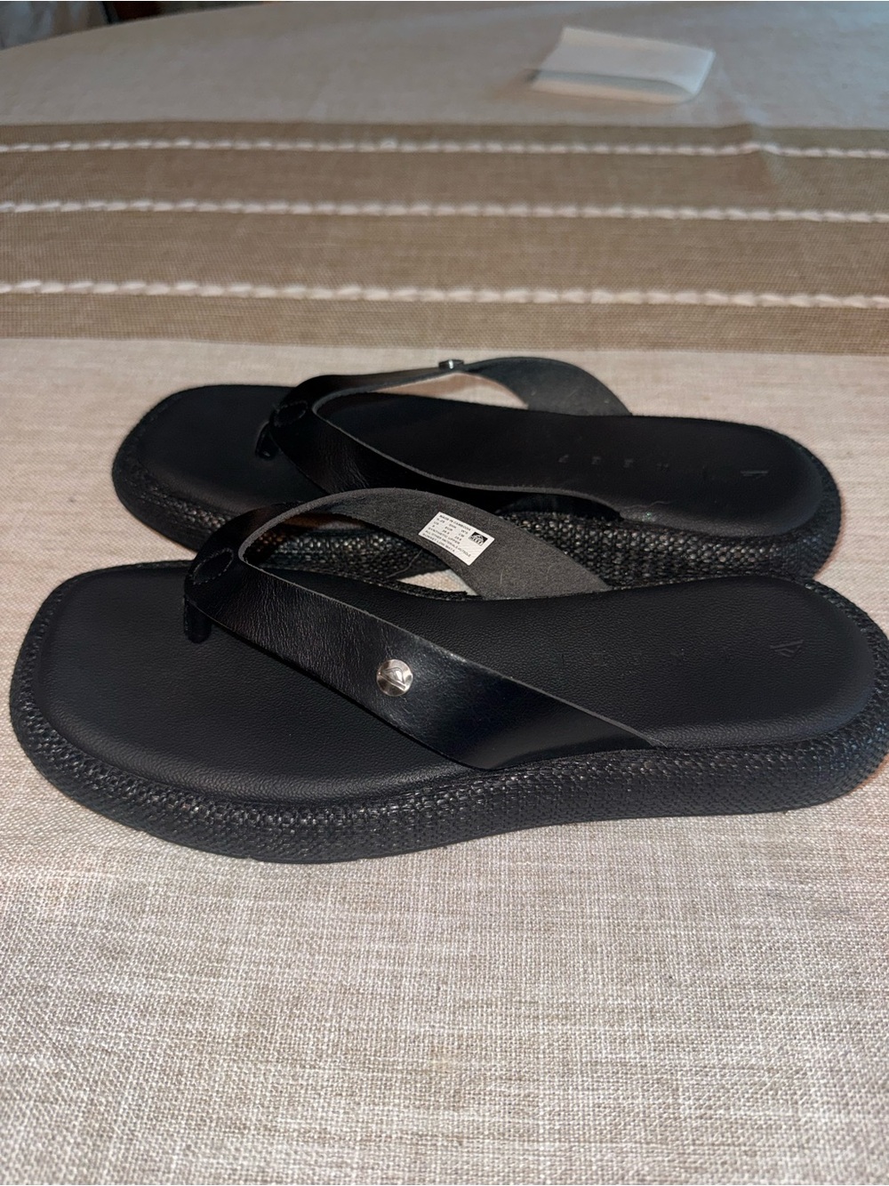 Reef Black Women's Foam Flip Flop Sandals